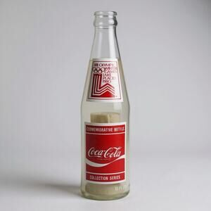 Coca-Cola Bottle 1980 Lake Placid XIII Winter Olympic Games Men’s Speedskating